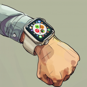 apple watch (рисунок)