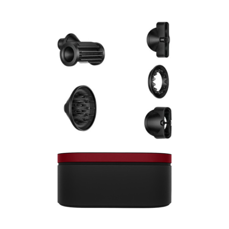 Фен Dyson Supersonic Nural HD16 с кейсом / для прямых волос Красный бархат/Золото