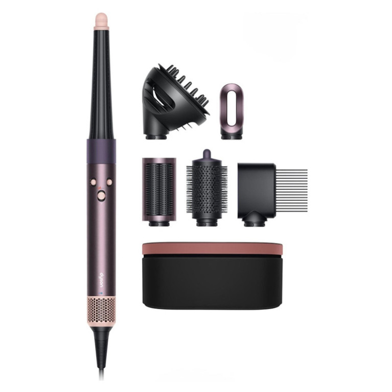 Стайлер Dyson Airwrap Complete Long HS08 для кудрявых волос Пурпурный/Пёстрый