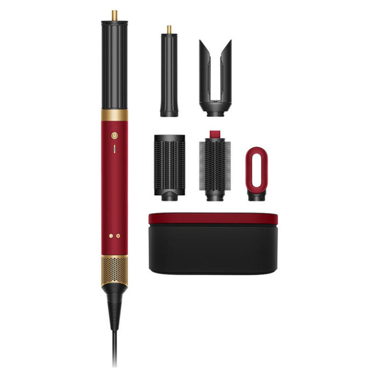 Стайлер Dyson Airwrap Coanda 2x HS09 для прямых волос Красный бархат/Золото