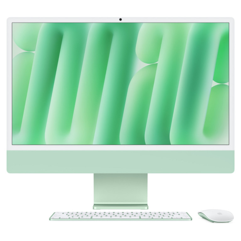 iMac 24 Retina 4,5K M4 10C CPU 10C GPU 16Гб/512Гб Зеленый