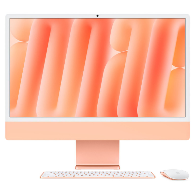 iMac 24 Retina 4,5K M4 10C CPU 10C GPU 16Гб/512Гб Оранжевый