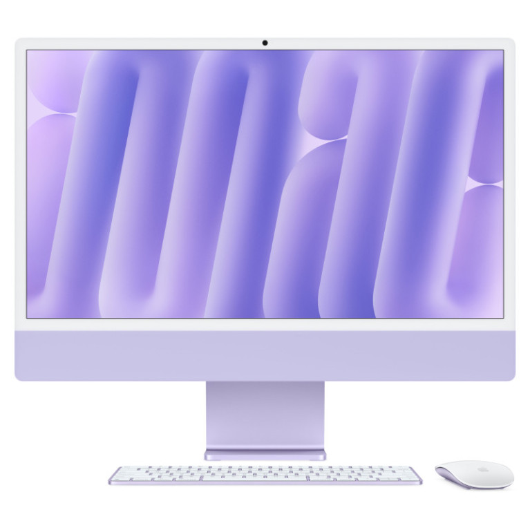 iMac 24 Retina 4,5K M4 10C CPU 10C GPU 16Гб/256Гб Фиолетовый