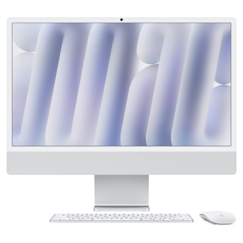 iMac 24 Retina 4,5K M4 10C CPU 10C GPU 16Гб/512Гб Серебристый