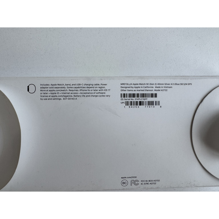 Apple Watch SE 2023 40 мм Серебристые Б/У