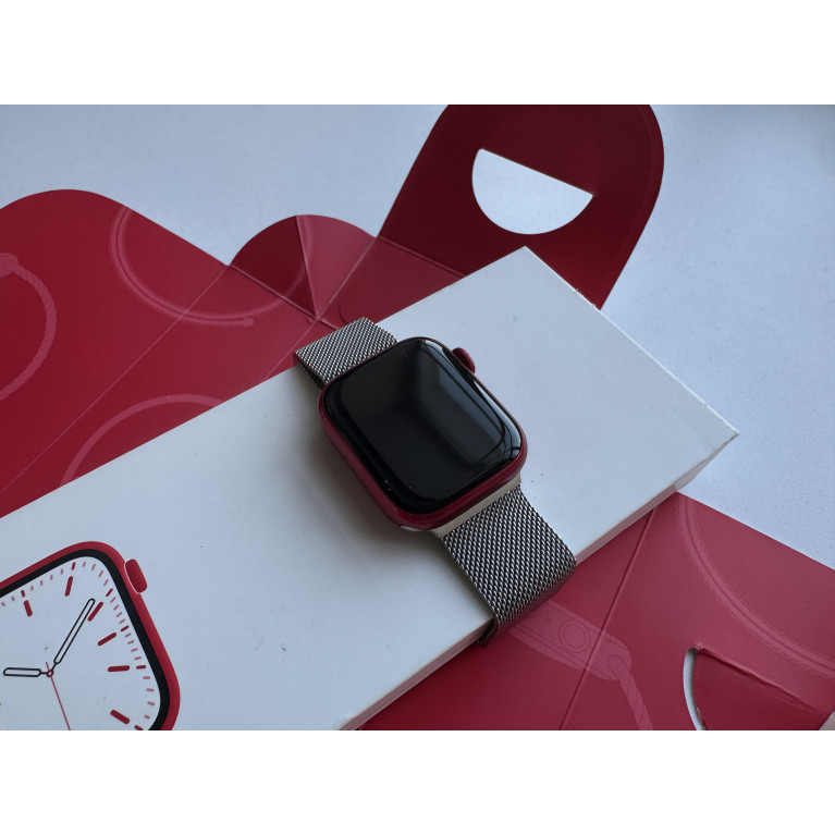 Apple Watch Series 7 41 мм Красные Б/У