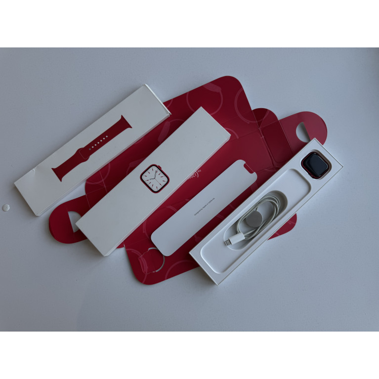 Apple Watch Series 7 41 мм Красные Б/У