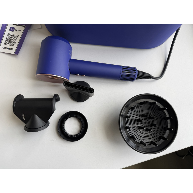 Фен Dyson Supersoinic Голубой/розовый Б/У