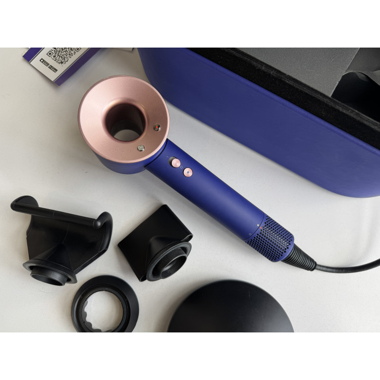 Фен Dyson Supersoinic Голубой/розовый Б/У