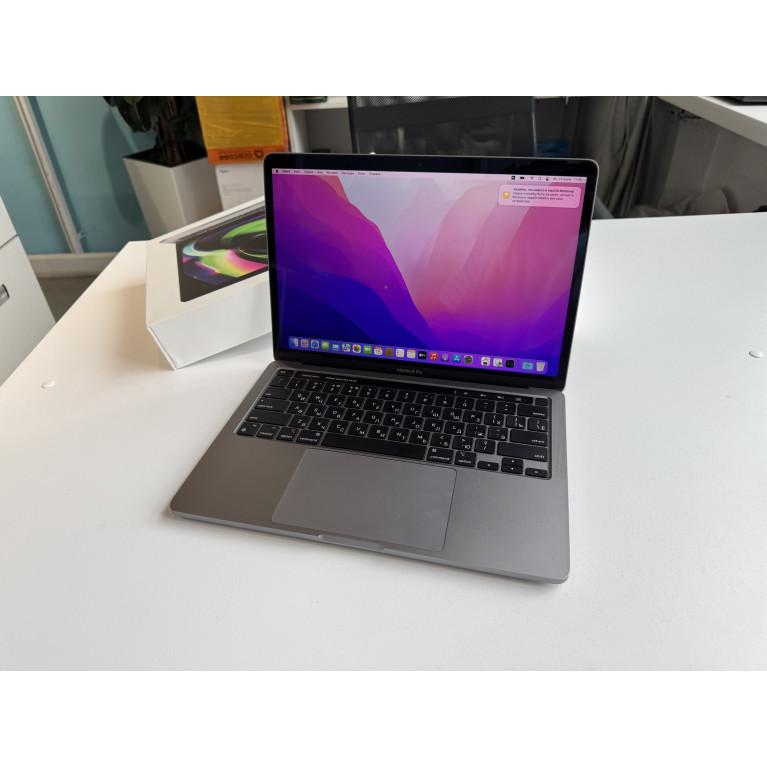 MacBook Pro 13 2020 M1 8Гб/256Гб Серый космос Б/У