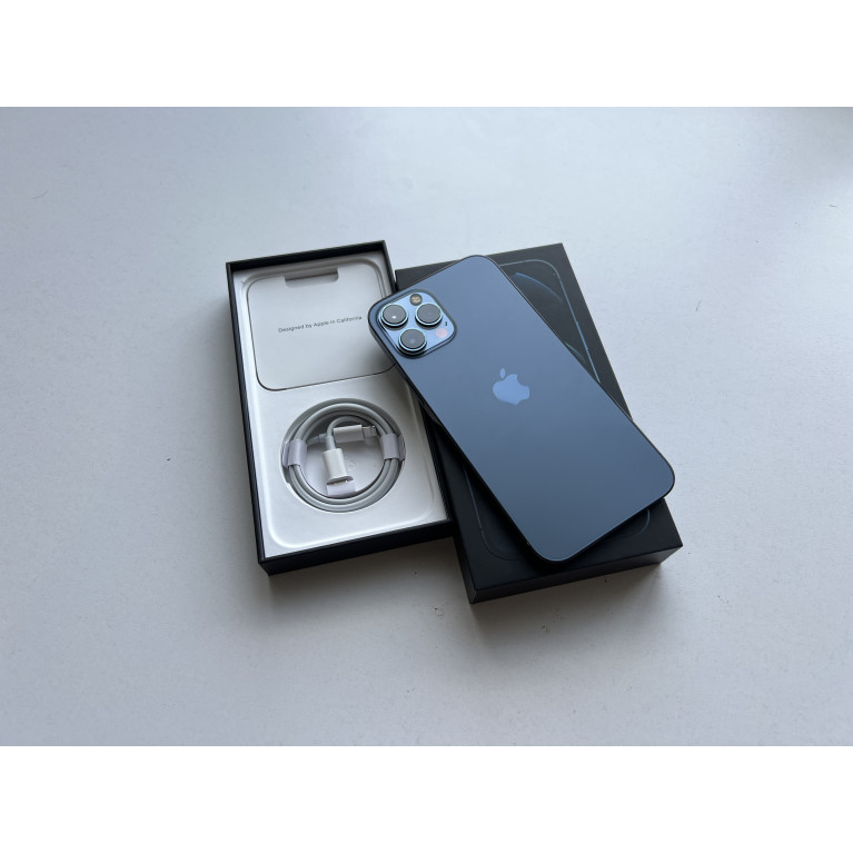 iPhone 12 Pro Max 128 Гб Тихоокеанский синий Б/У