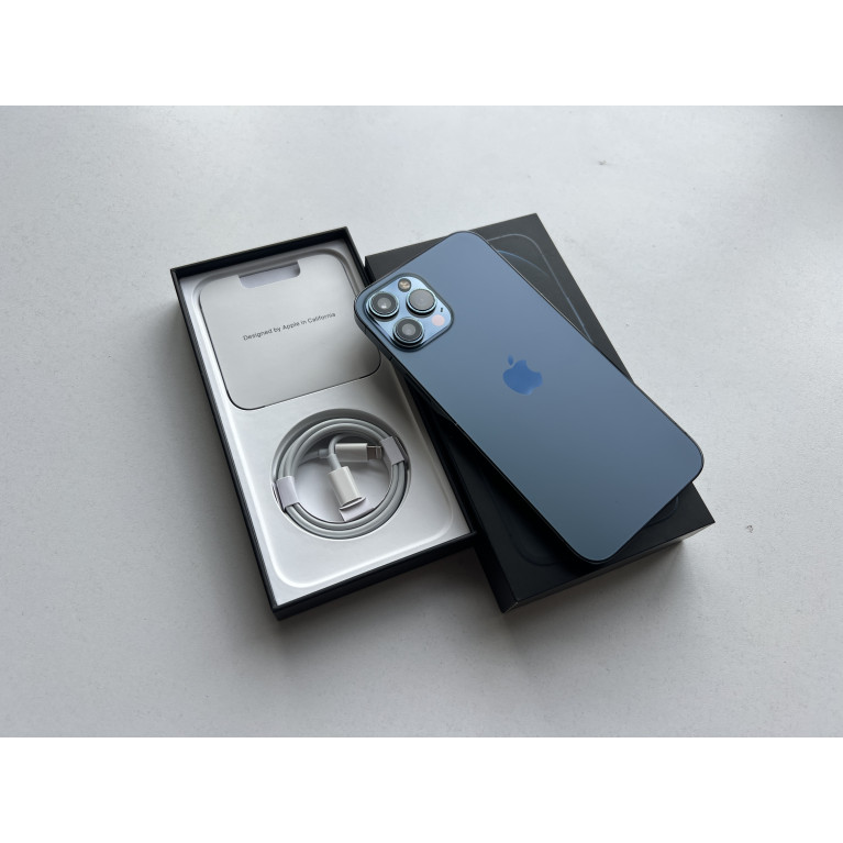 iPhone 12 Pro Max 256 Гб Тихоокеанский синий Б/У
