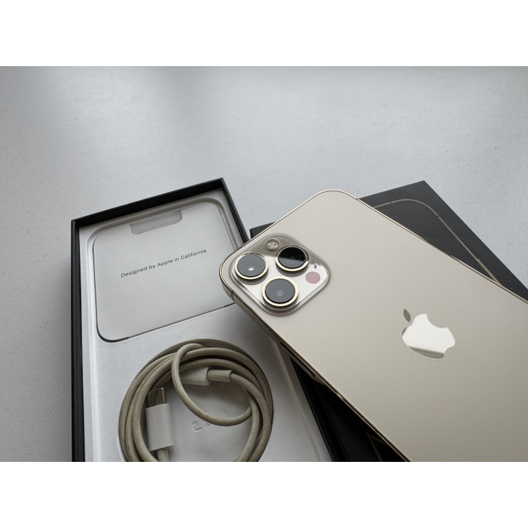 iPhone 12 Pro Max 256 Гб Золотой Б/У