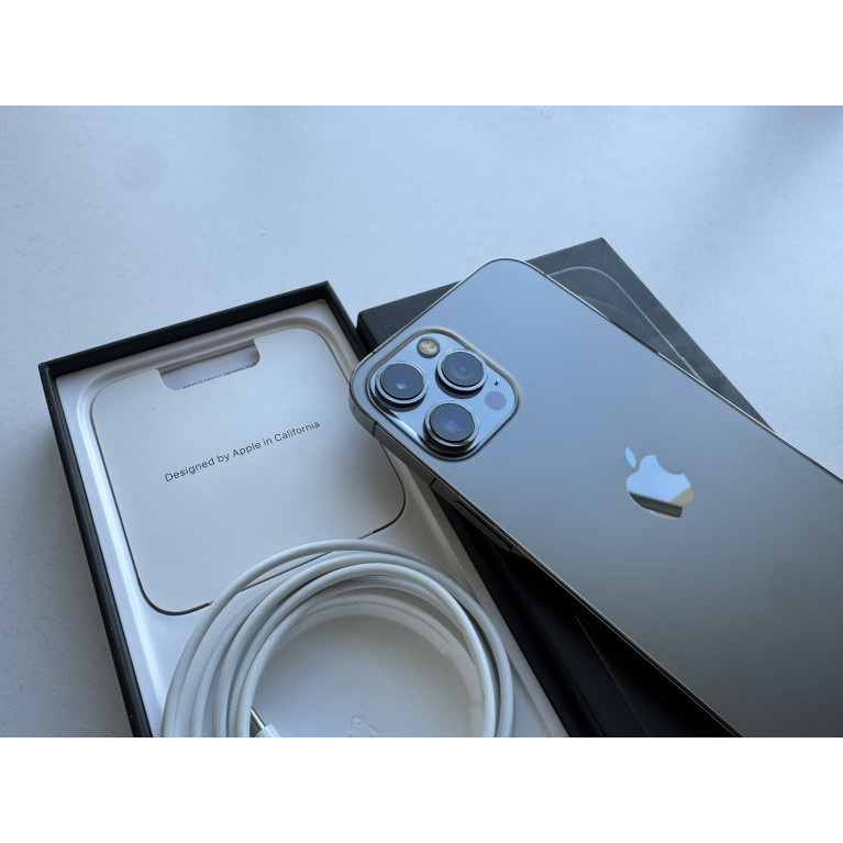 iPhone 12 Pro Max 256 Гб Графитовый Б/У
