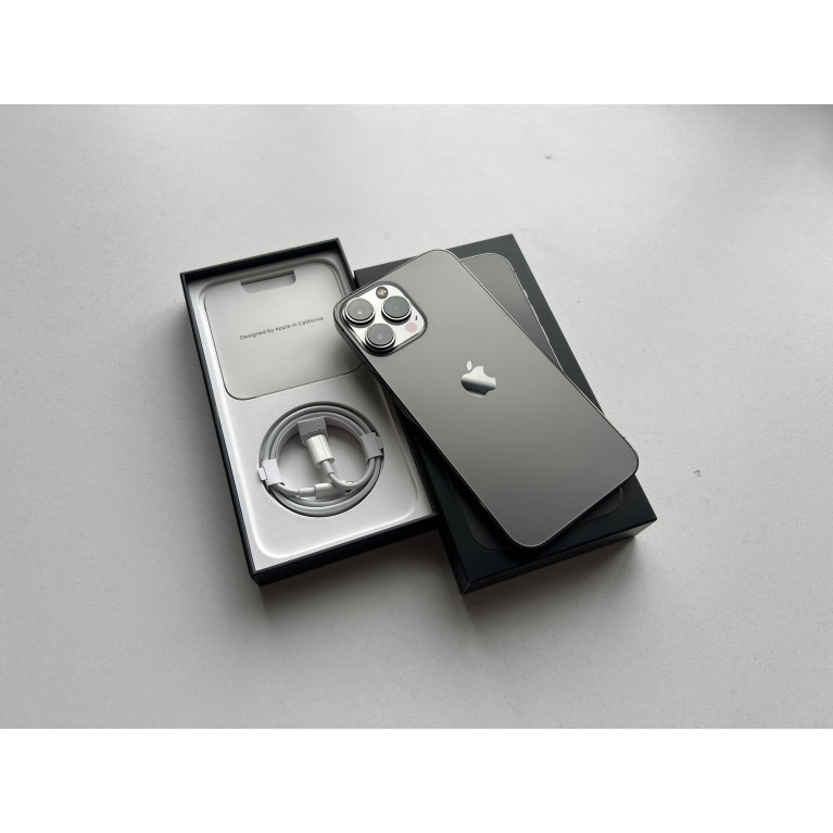 iPhone 13 Pro Max 256 Гб Графитовый Б/У