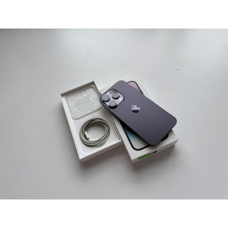 iPhone 14 Pro 128 Гб Темно-фиолетовый E-Sim Б/У