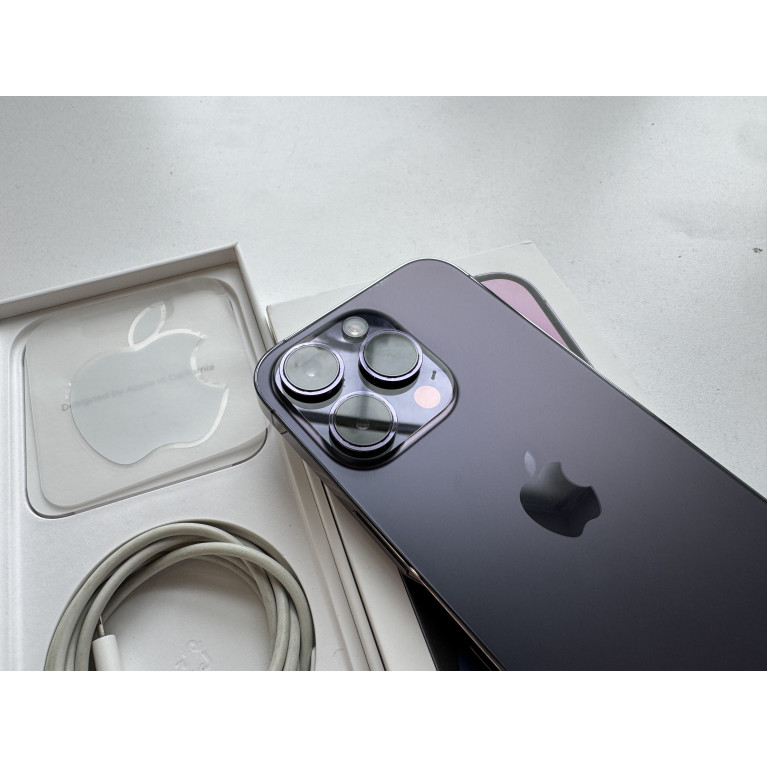 iPhone 14 Pro 128 Гб Темно-фиолетовый E-Sim Б/У