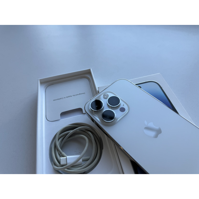 iPhone 14 Pro 256 Гб Серебристый Б/У