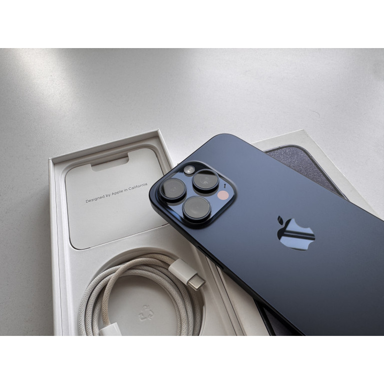 iPhone 15 Pro Max 1 Тб Синий титан Б/У