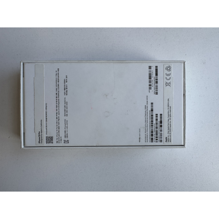 iPhone 15 Pro 128 Гб Натуральный титан Б/У