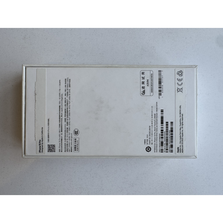iPhone 15 Pro 256 Гб Черный титан DualSIM Б/У