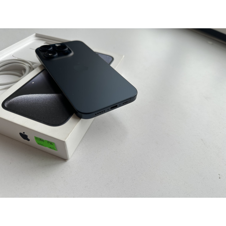 iPhone 15 Pro 256 Гб Синий титан Б/У