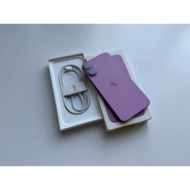 iPhone 16 Plus 128 Гб Розовый Б/У