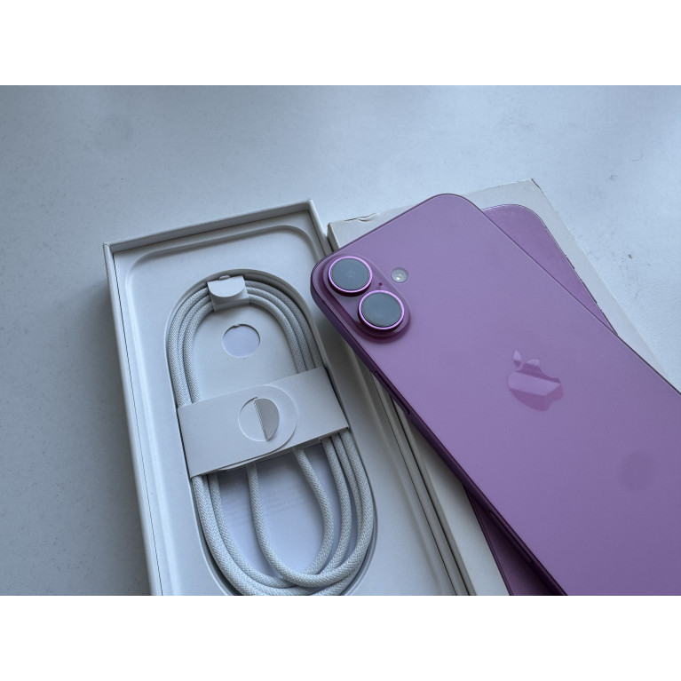 iPhone 16 Plus 128 Гб Розовый Б/У