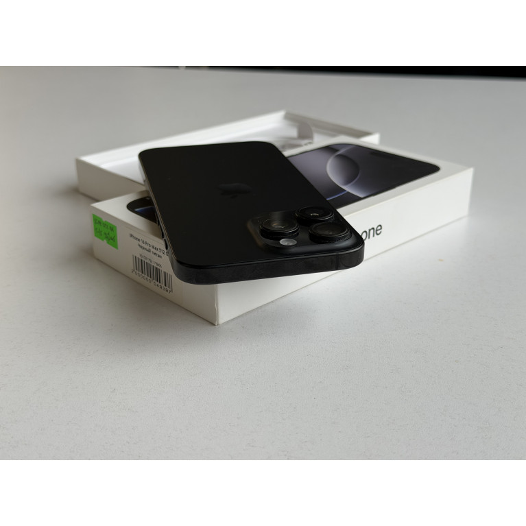 iPhone 16 Pro Max 512 Гб Черный титан Б/У
