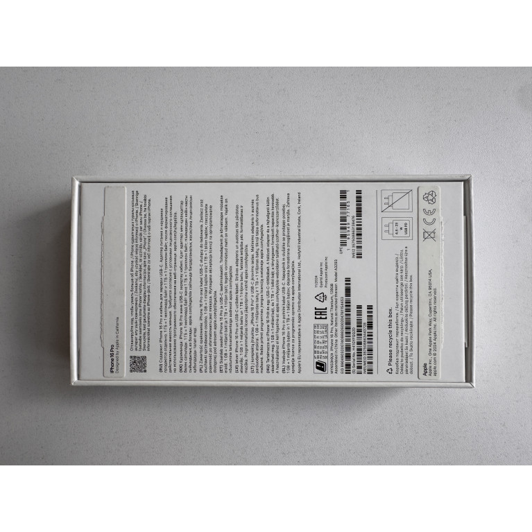 iPhone 16 Pro 128 Гб Натуральный титан Б/У