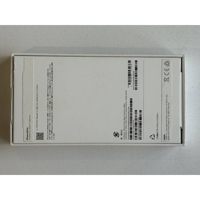 iPhone 16 Pro 256 Гб Черный титан Б/У