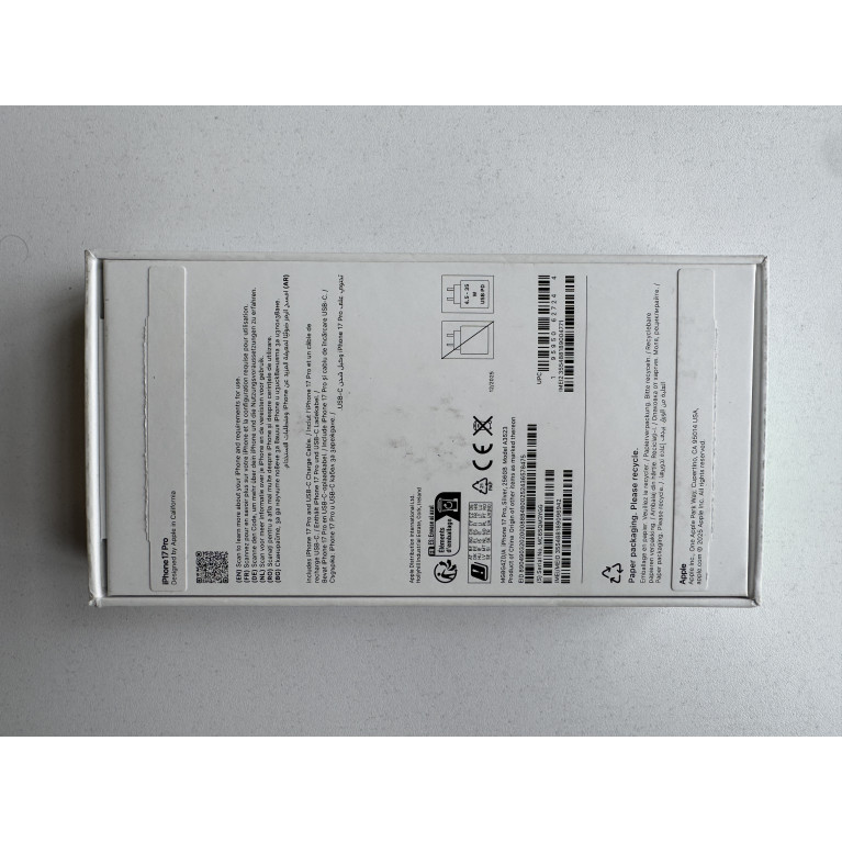 iPhone 17 Pro 256 Гб Серебристый Б/У