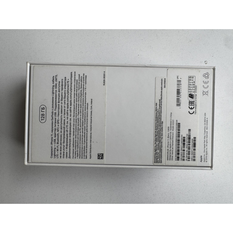 iPhone 11 128 Гб Черный Б/У