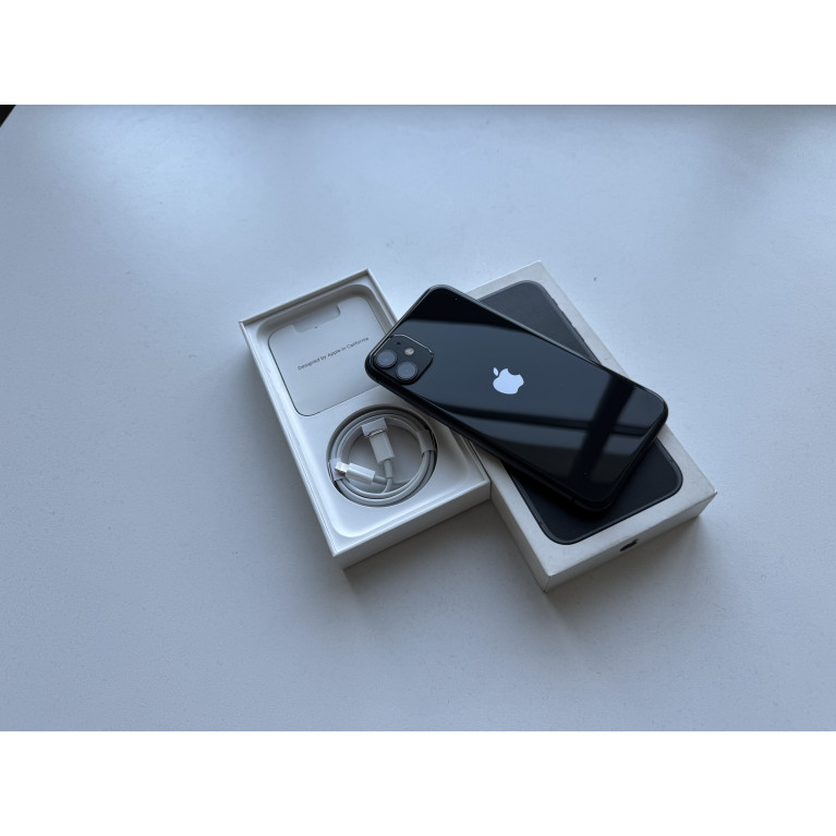 iPhone 11 128 Гб Черный Б/У