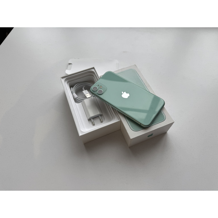 iPhone 11 128 Гб Зеленый Б/У