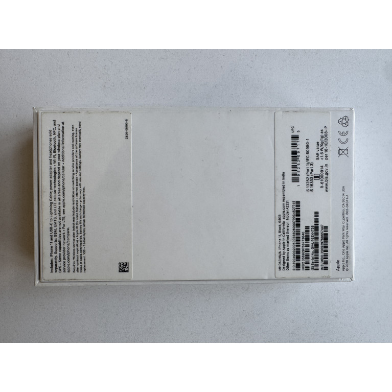 iPhone 11 64 Гб Черный Б/У