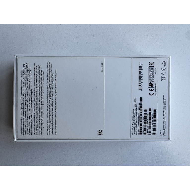 iPhone 11 64 Гб Черный Б/У