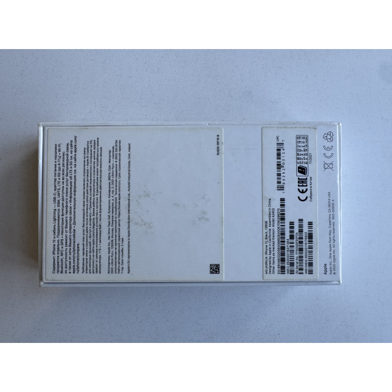 iPhone 12 128 Гб Черный Б/У