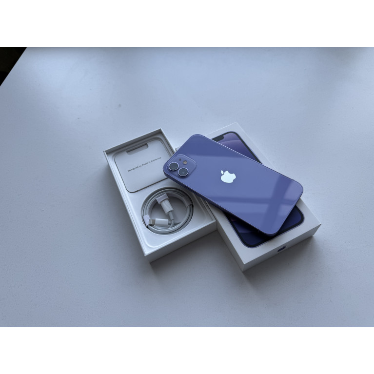 iPhone 12 128 Гб Фиолетовый Б/У