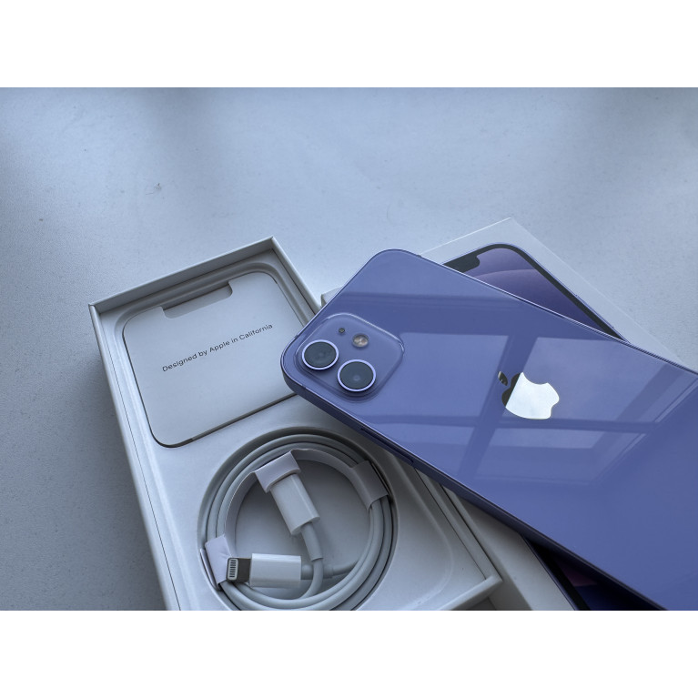 iPhone 12 128 Гб Фиолетовый Б/У