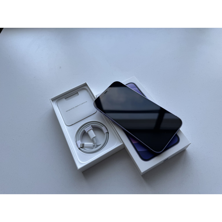iPhone 12 128 Гб Фиолетовый Б/У