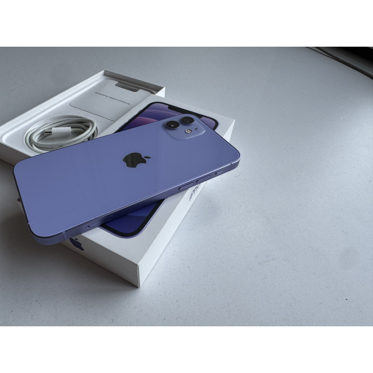 iPhone 12 64 Гб Фиолетовый Б/У