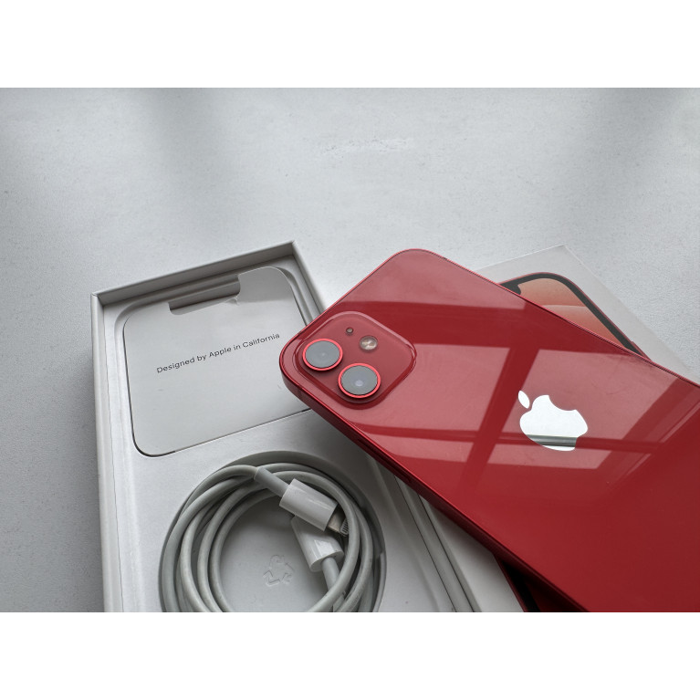 iPhone 12 64 Гб Красный Б/У