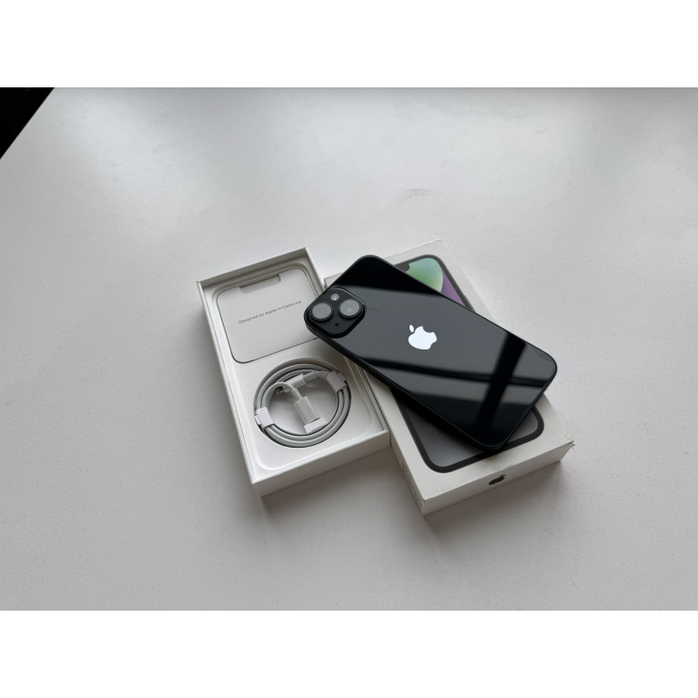 iPhone 14 128 Гб Темная ночь Б/У