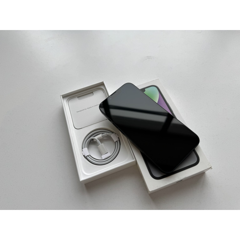 iPhone 14 128 Гб Темная ночь Б/У
