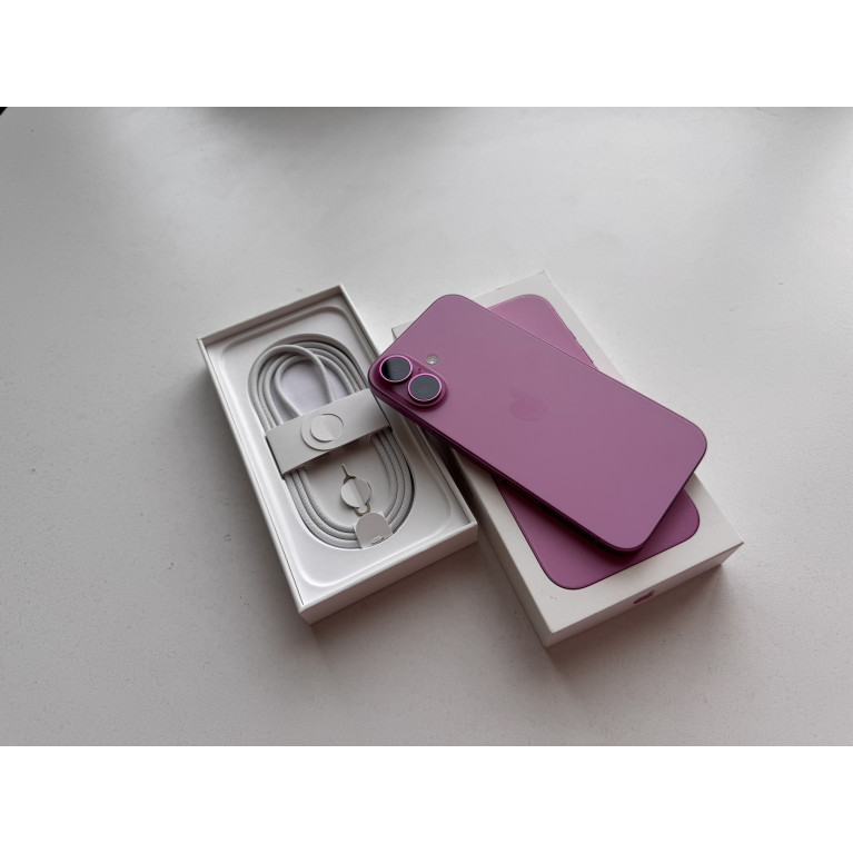 iPhone 16 128 Гб Розовый Б/У