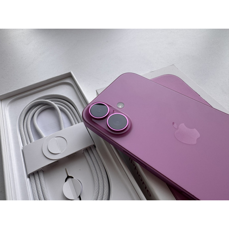 iPhone 16 128 Гб Розовый Б/У