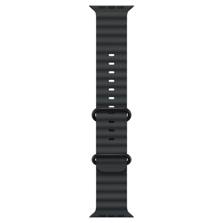 Apple Watch Ultra 2024 GPS + Cellular / 49 мм / корпус из титана цвета Черный титан / ремешок Ocean черного цвета