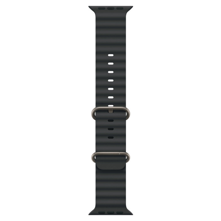 Apple Watch Ultra 2024 GPS + Cellular / 49 мм / корпус из титана / ремешок Ocean черного цвета