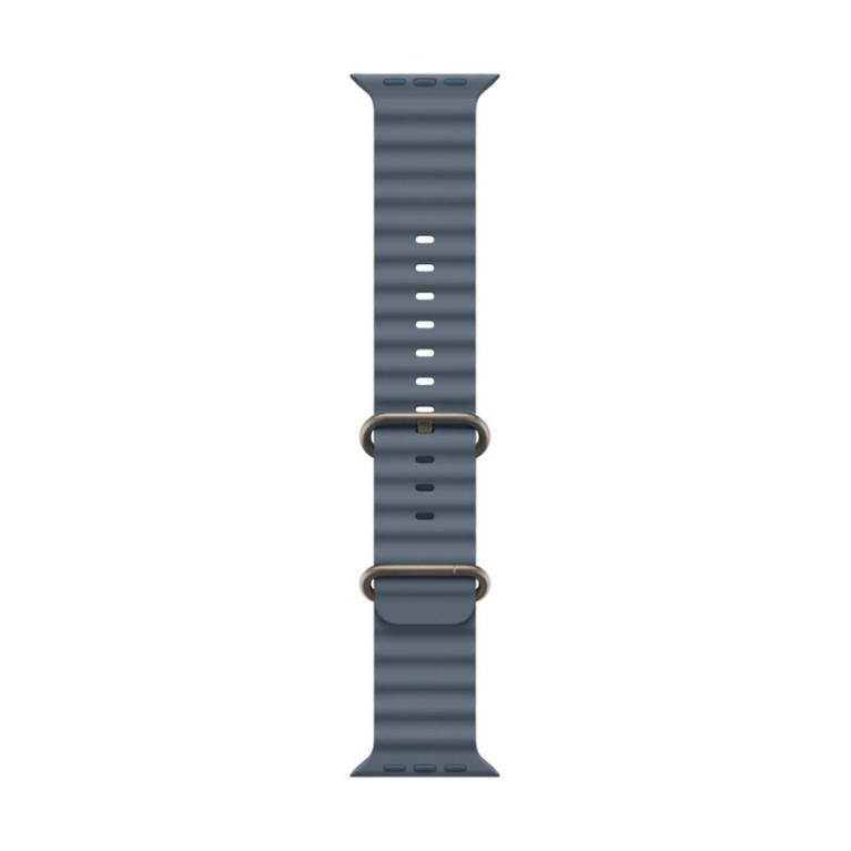 Apple Watch Ultra 3 / 49 мм / корпус из титана / ремешок Ocean синего цвета
